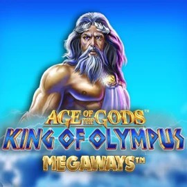 Slots logo of Age Of The Gods: King of Olympus Megaways from Origins at Ultra casino