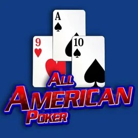 All American Poker online game logo by RTG (Reel Time Gaming) on casinoultra.ca
