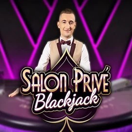 Blackjack Salon Privé logo by Ezugi Ultra casino
