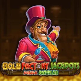 Gold Factory Jackpots Mega Moolah logo – Jackpots by Aurum Signature Studios at Ultra casino