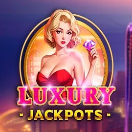 Luxury Jackpots slot logo by Triple Cherry at Ultra casino