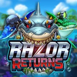 Official Slots logo: Razor Returns by Push Gaming at Ultra casino
