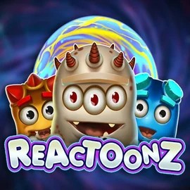 Official Slots logo: Reactoonz by Play'n GO at Ultra casino