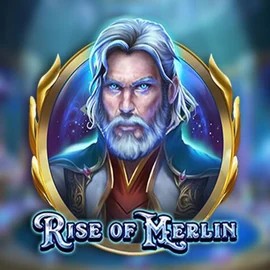 Slots logo of Rise of Merlin from Play'n GO at Ultra casino