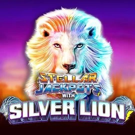 Enjoy Stellar Jackpots with Silver Lion by Lightning Box Game – logo hosted on casinoultra.ca