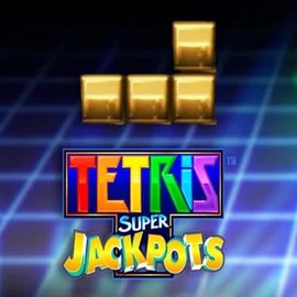 Tetris Super Jackpots logo by WMS Ultra casino